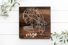 1/28 @ 6:30PM ZODIAC SIGN-WOOD TILE